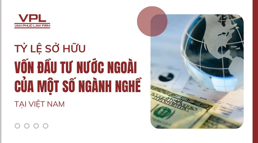 Tỷ lệ sở hữu vốn đầu tư nước ngoài của một số ngành nghề tại Việt Nam