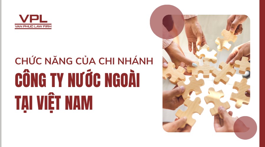 Chức năng của chi nhánh công ty nước ngoài tại Việt Nam