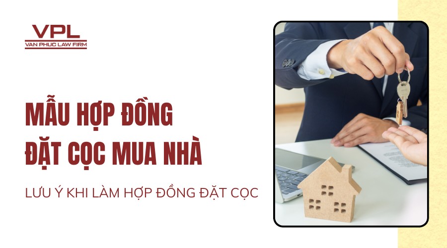 Mẫu hợp đồng đặt cọc mua nhà, lưu ý khi làm hợp đồng đặt cọc
